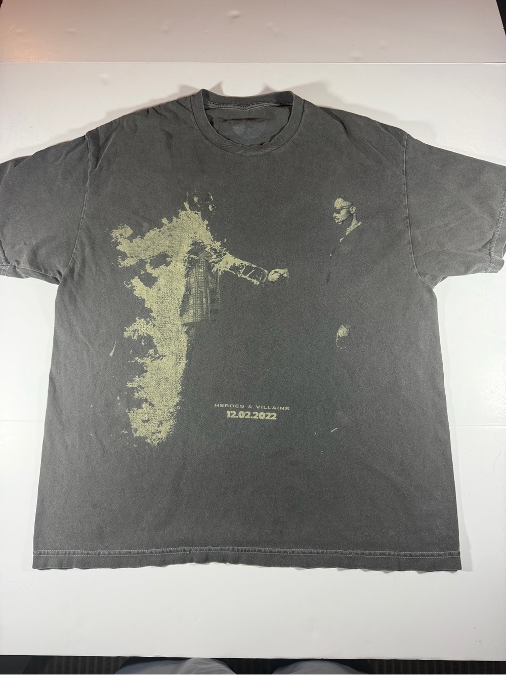MetroBoomin Concert Heroes & Villians Black Graphic Men’s T-Shirt